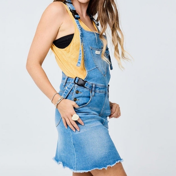 The Mumsie Summer Baby Wearing Overall Dress Size Large - Picture 2 of 9